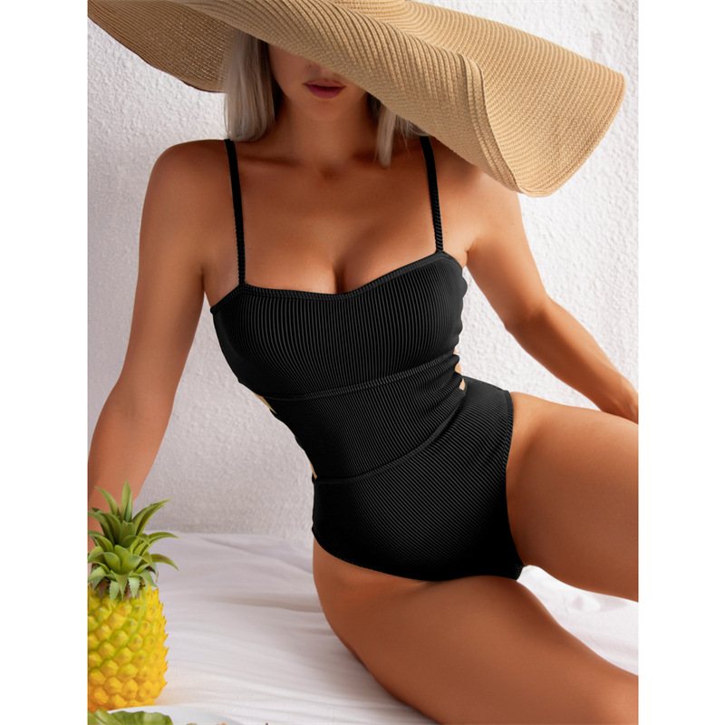 2024 Ny Baddräkt Sexig I Ett Stycke För Kvinnor Bikinibikini