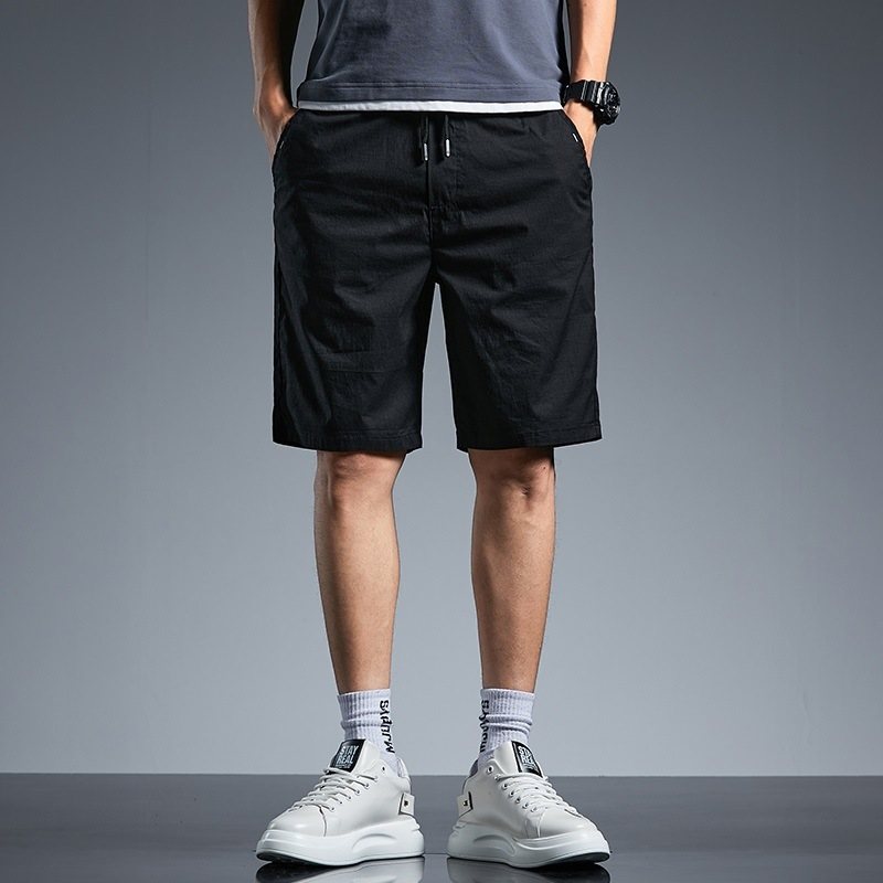 Herrshorts Fem Poäng 2024 Nya Lösa Raka Casual