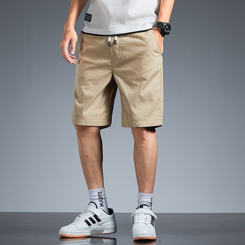Herrshorts Fem Poäng 2024 Nya Lösa Raka Casual