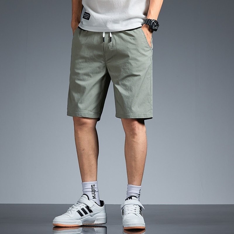 Herrshorts Fem Poäng 2024 Nya Lösa Raka Casual