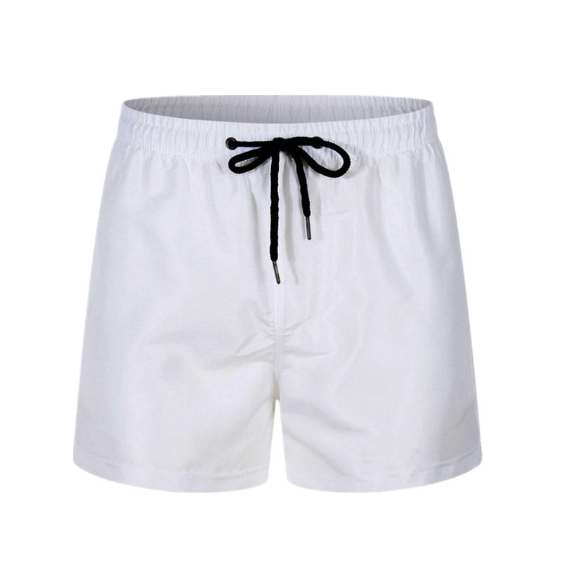 Herrshorts Sommar Bomull Linne Fem Poäng Lös Casual Trend