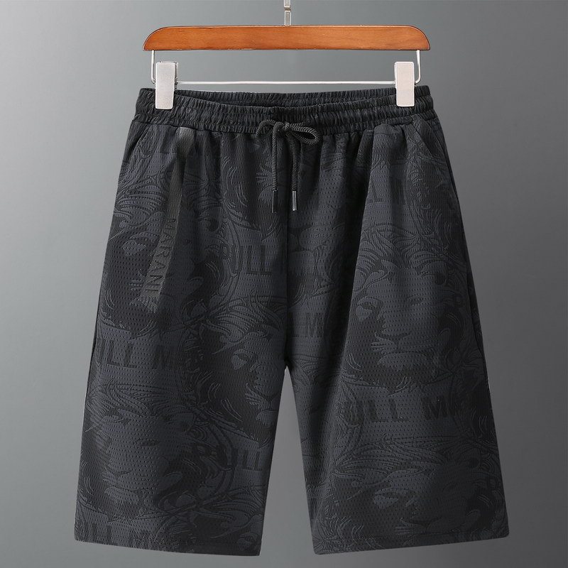 Sommar Feta Casual Fempunktsshorts Män