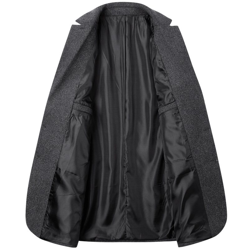 Ny Jacka Business Casual Herr Blazers Enkelrad Två Knappar