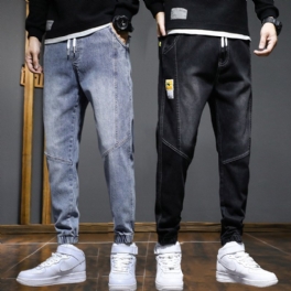 Cargo Jeans Herr Casual Byxor 2024 Raka