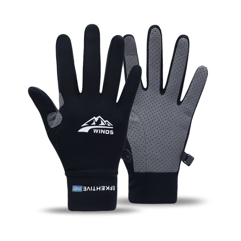 Handskar Sport Fitness Ridhandskar Halvfinger Pekskärm Fiskehandskar Andningshandskar För Män Och Kvinnor