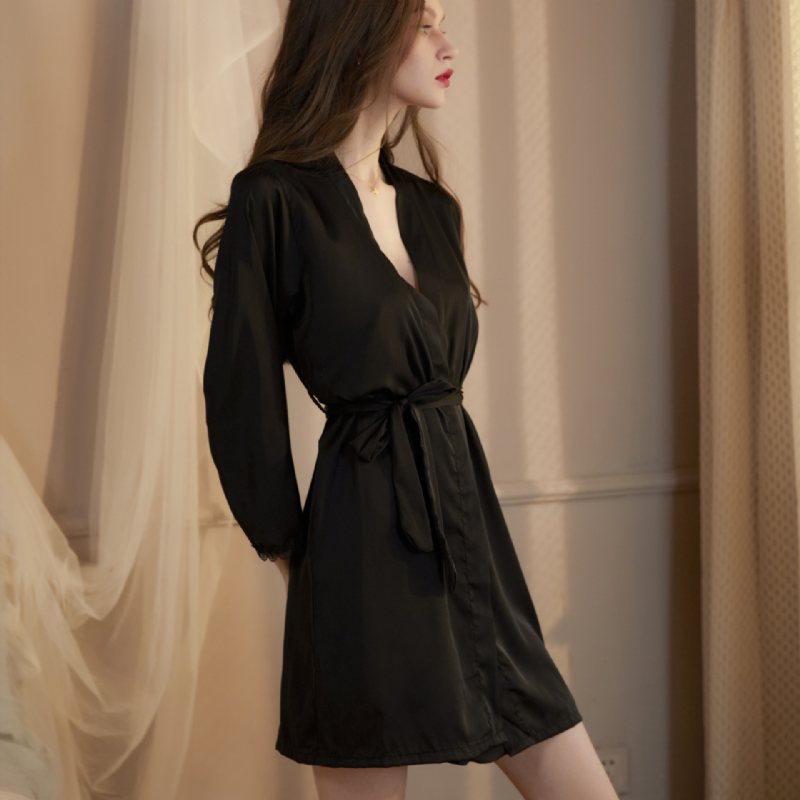 Dam Sexig Pyjamas Spets Het Camisole Nattlinne